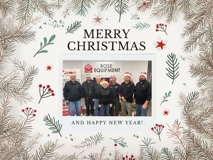 Merry Christmas - Rose Equipment serves Nebraska as a family owned and locally operated company